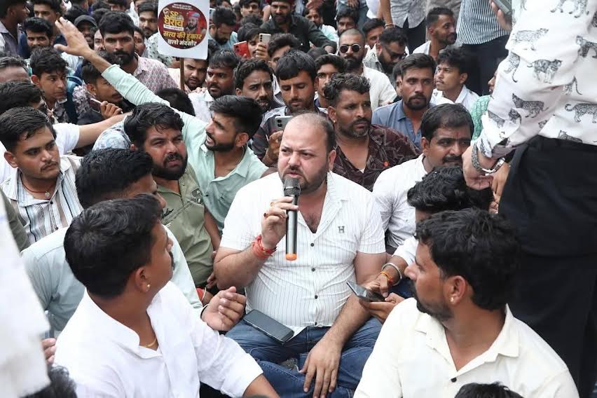 mandsour, FIR filed,Karani Sena national president 