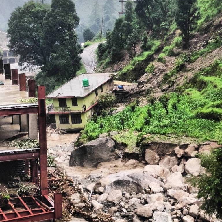 shimla, Flood alert , Himachal Pradesh