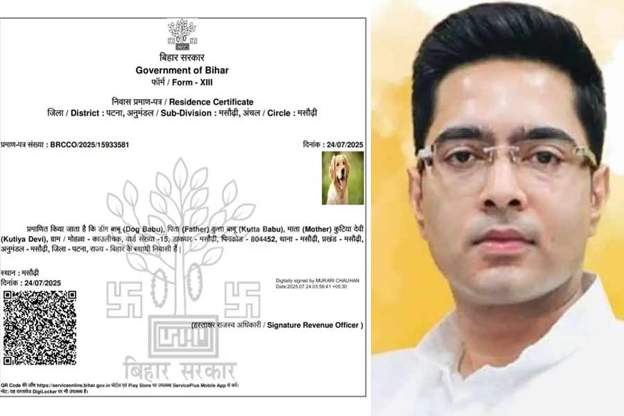 kolkata, Residential certificate, 