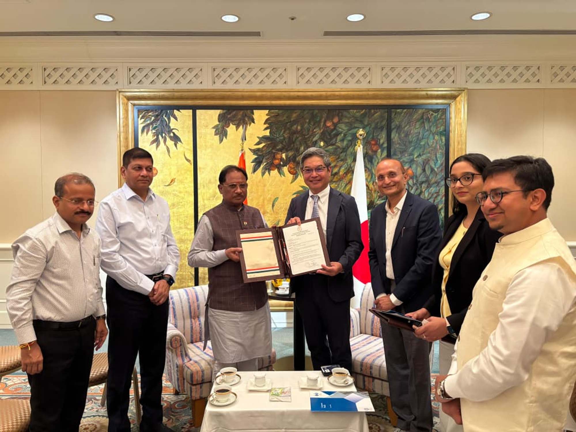raipur, Chief Minister ,invited Japan