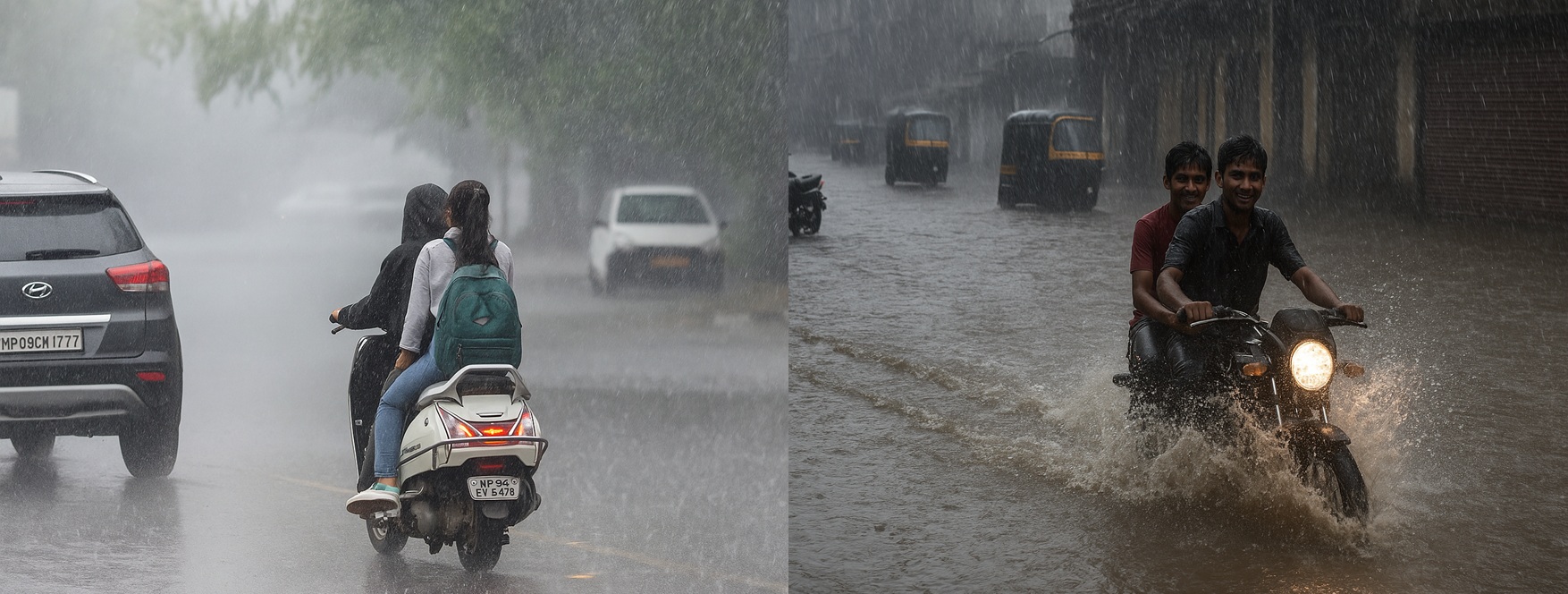 bhopal, Rain continues , Madhya Pradesh