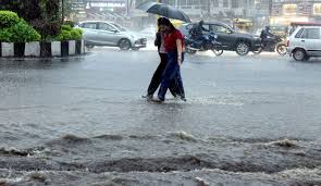 raipur,  average rainfall , recorded in the state