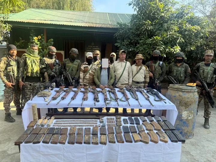 inphal, RPF/PLA Major ,arrested in Manipur