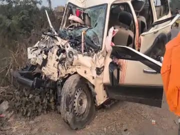 korba, Five killed , road accident 
