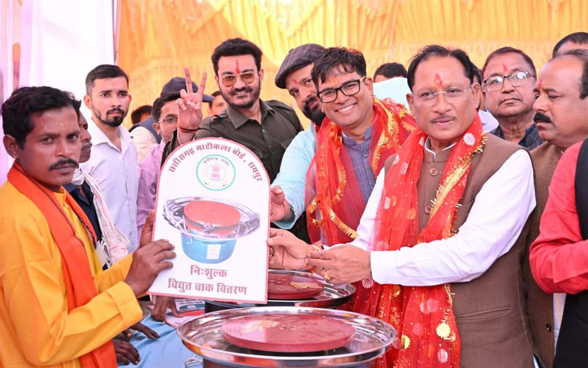 raipur, Chhattisgarh Pavilion received, 