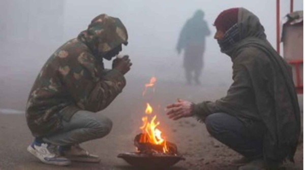 raipur, Cold intensifies ,13 degrees Celsius