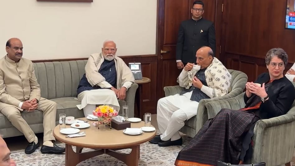 Delhi,PM Modi,Priyanka Gandhi,tea discussions,Parliament session