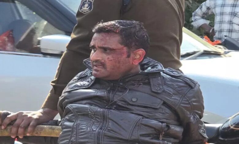 Dantewada,DSP was attacked with a knife,major tragedy