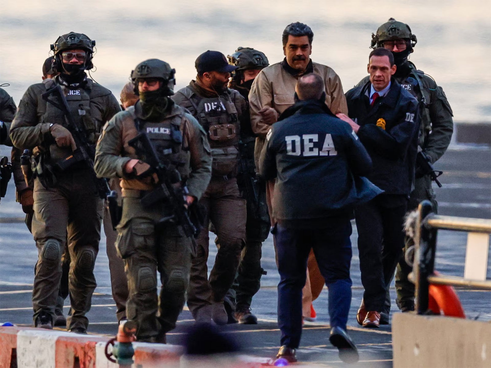 Nicholas Maduro,Cilia Flores,appeared in court in the United States 