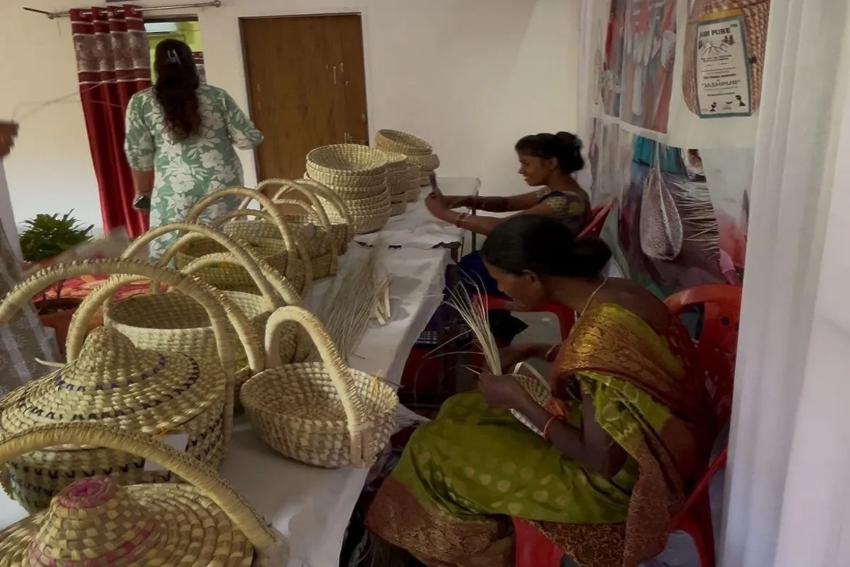 Jashpur , Women ,Kansabel, traditional handicrafts ,livelihood