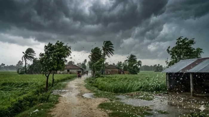 Bhopal , Weather changes, country, cold increases , rain, hail , snowfall