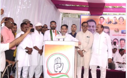 Political controversy erupts at the condolence meeting, with Nakul Nath leaving the stage.