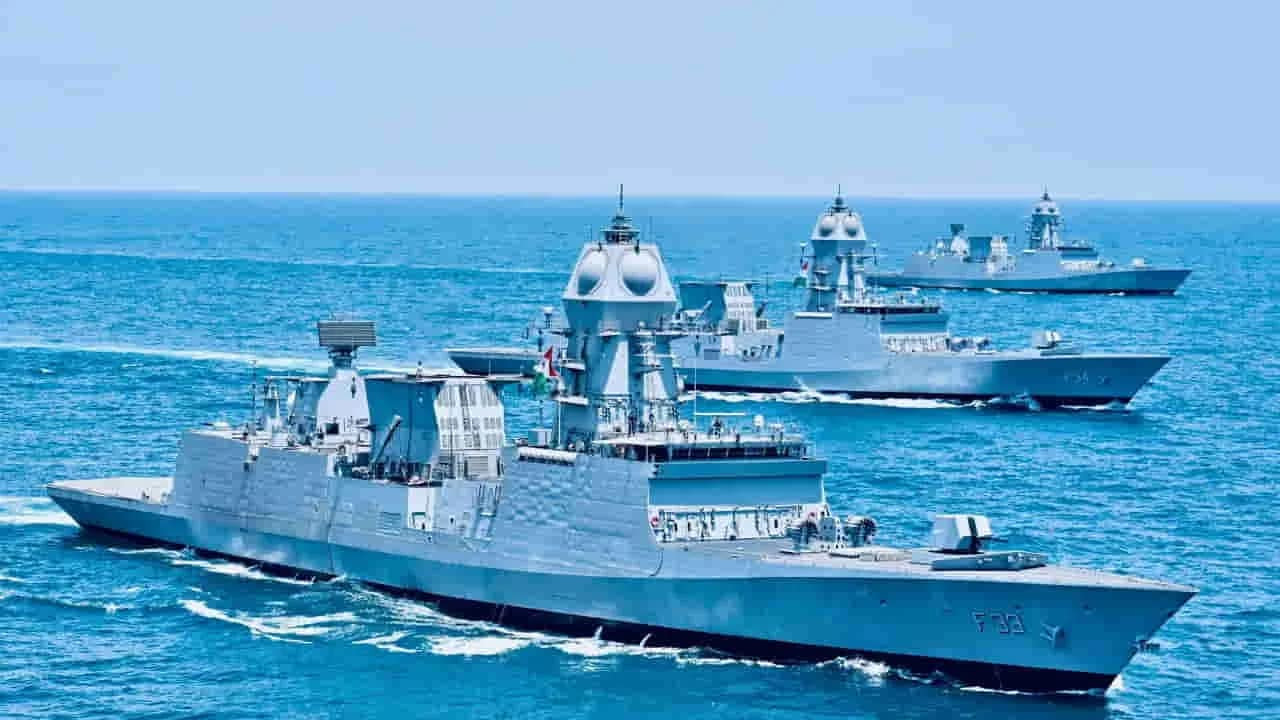 Dehli ,INS Taragiri, Navy, bolstering India, maritime power