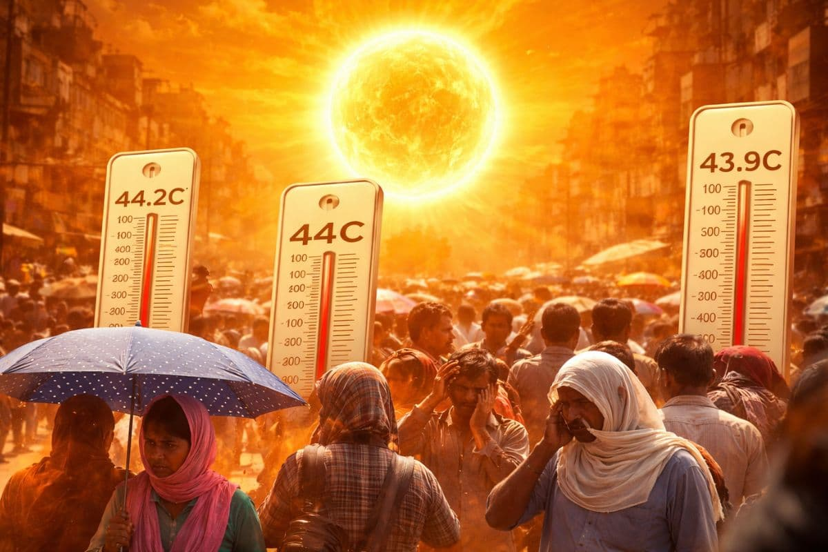 heat wave, Chhattisgarh: Bilaspur , reaches 43°C, Raipur , 44°C alert