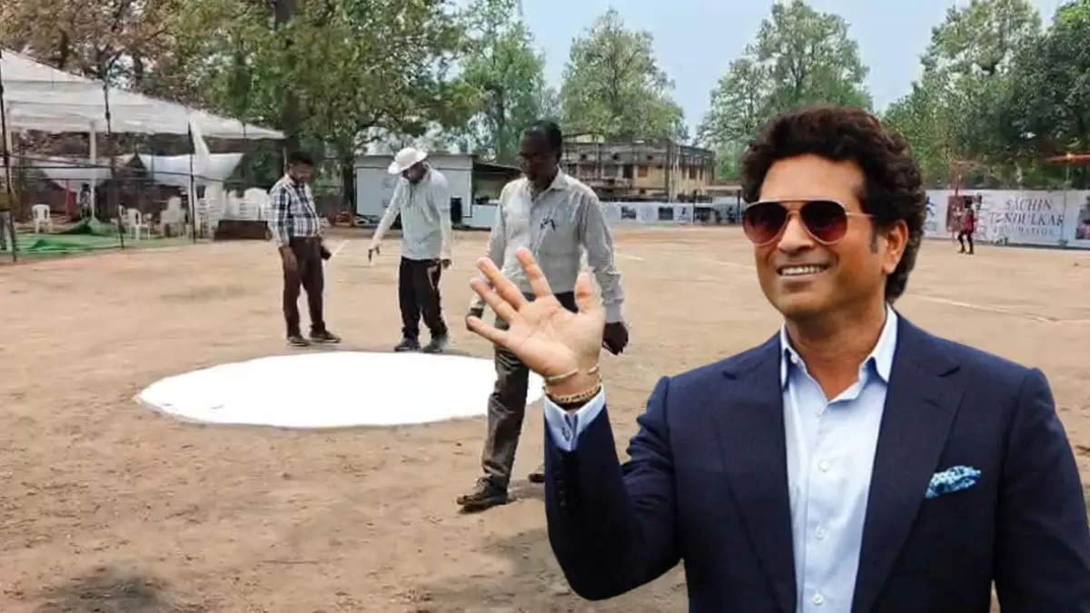  Dantewada , Sachin Tendulkar, visit, Boosts,  morale , tribal players