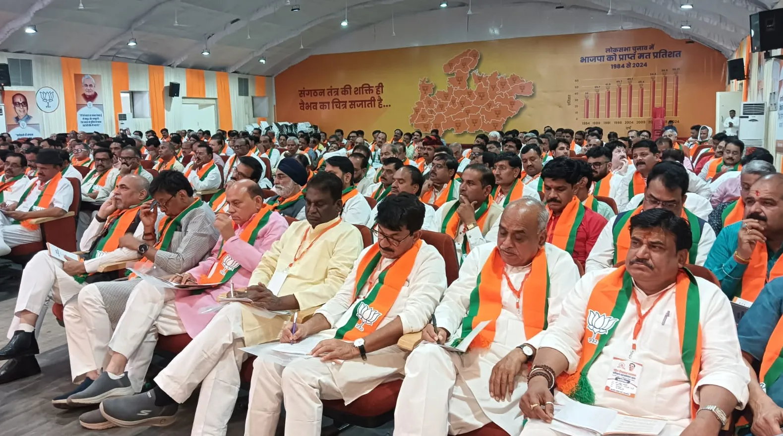  BJP State ,Working Committee meeting ,Orchha, President Khandelwal announced
