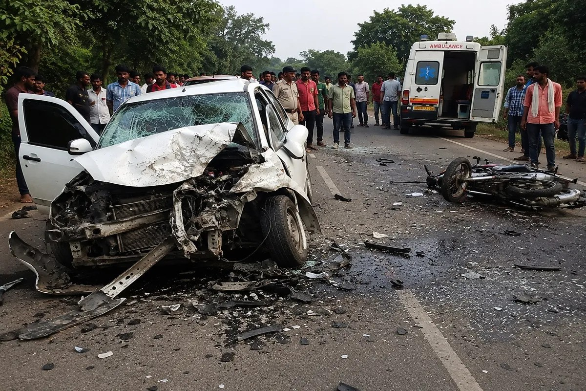 Tragic accidents, Chhattisgarh: 5 killed accidents returning picnic,overturns ditch