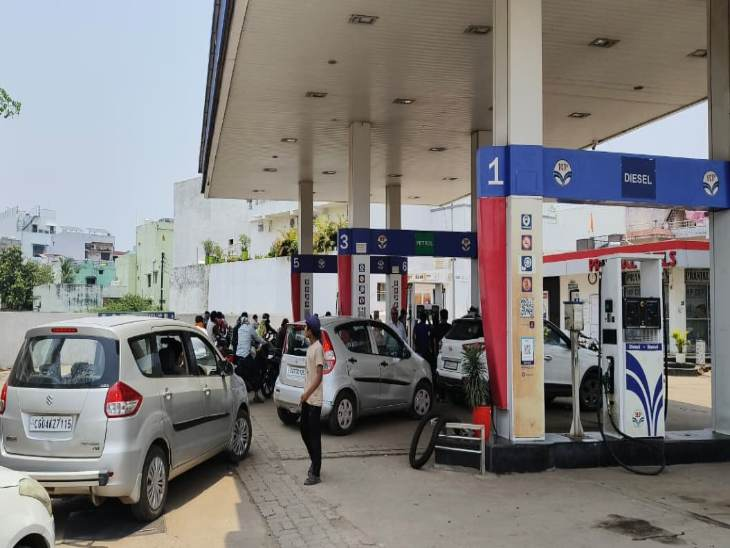 Petrol crosses ₹109 ,Chhattisgarh, ₹107.96 per liter, Raipur; fourth price 