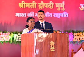 Betul, President Murmu , developed India ,spirituality