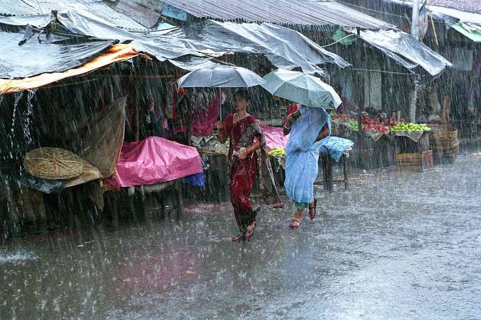 Alert ,  rain,  46 districts , MP; monsoon,  cover, state in 2-3 days.