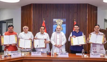  Sardar Sarovar ,dispute resolved; four states agree,one-time settlement.