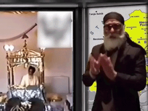 Khalistani slogans , train ,PM