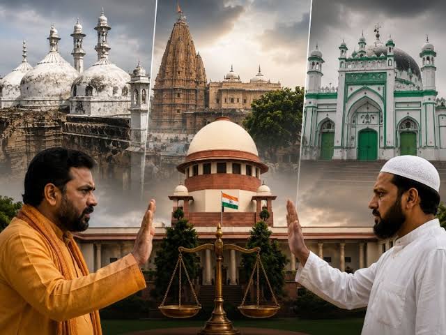 Kashi, Mathura, Sambhal disputes, mediation, parties agree