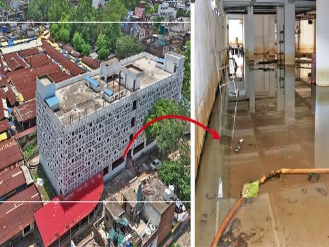 public received ,benefit, complex shut, water tanks , road incomplete