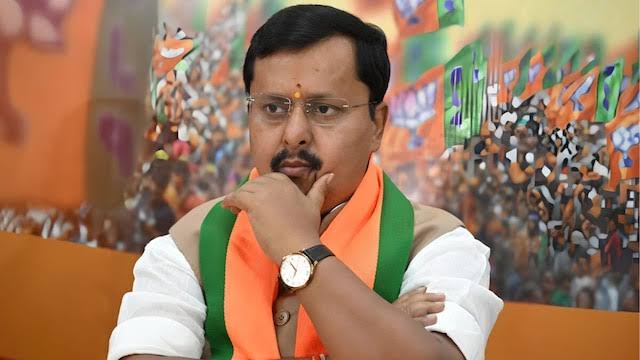 BJP,  national team, 7 leaders ,MP , circulation.
