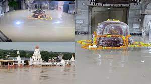 शिवना नदी का जलस्तर पशुपति नाथ मंदिर गर्भगृह तक पहुंचा 