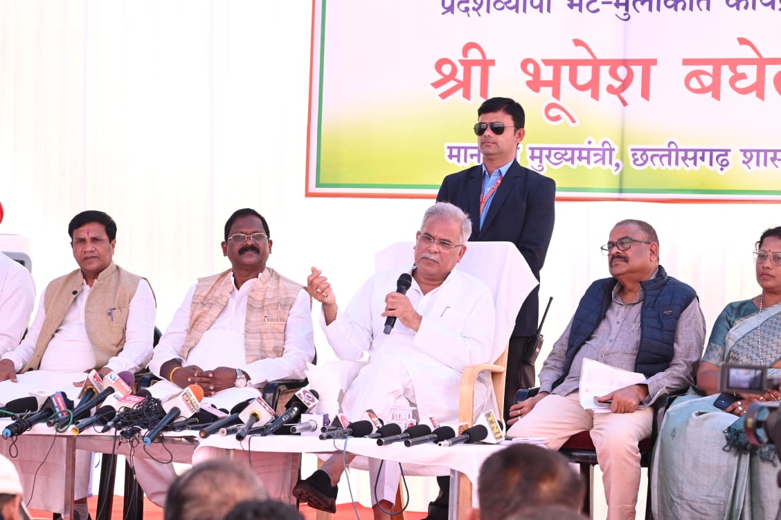 मुख्यमंत्री ने कहा कि 43 विधानसभा में भेंट-मुलाकात हो चुकी है