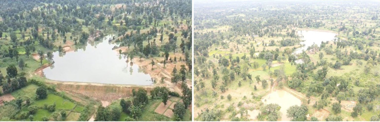 किसानों के लिए मीठा एवं लाभप्रद साबित हो रहा अब वनांचल का खारी नाला 